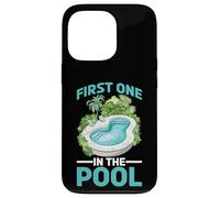 First One In The Pool Nadador rápido competitivo - Carcasa para iPhone 13 Pro