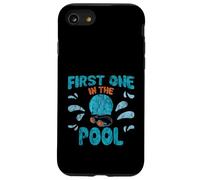 First One In The Pool Nadador rápido competitivo Carcasa para iPhone SE (2020) / 7 / 8