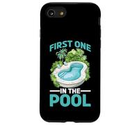 First One In The Pool Nadador rápido competitivo - Carcasa para iPhone SE (2020) / 7/8