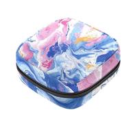 First Period Kit - Bolsa de almacenamiento de servilletas sanitarias para niñas y mujeres, textura de mármol, bolsa de almacenamiento de servilletas sanitarias, bolsa de copa menstrual, soporte para