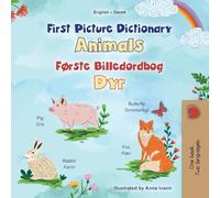 First Picture Dictionary - Animals (English Danish Bilingual Children's Book) (English Danish Bilingual children's book collection)