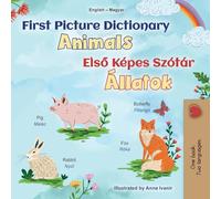 First Picture Dictionary - Animals (English Hungarian Bilingual Children's Book)