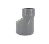 First Plast - Montaje de PVC de evacuación - Reducción de PVC compensado macho hembra 100/50 -