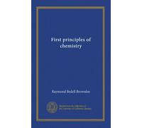 First principles of chemistry