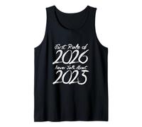 First Rule of 2026 Never Talk About 2025 funny Christmas Camiseta sin Mangas