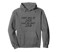 First Rule of 2026 Never Talk About 2025 funny Christmas Sudadera con Capucha