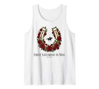 First Saturday in May Horse Racing Jockey Camiseta sin Mangas