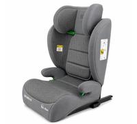 First Step Explorer Fix Silla Coche Niño i-Size (100-150 cm), Grupo 2/3 ISOFIX, Reposacabezas 13 Posiciones, Reclinable, Protección Lateral SPS, De 3,5 a 12 Años, Convertible en Alzador, Gris