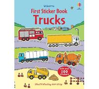 First Sticker Book Trucks (The Usborne First Sticker Books)