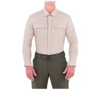 First Tactical Camisa BDU Manga Larga Botonada Regular Caqui Negro