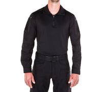 First Tactical Hombre Defender Camisa Negra - Militar de Manga Larga Camiseta
