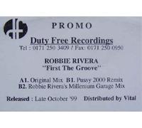 First The Groove - Robbie Rivera 12"