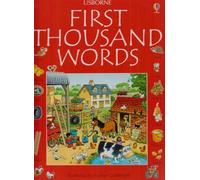 First Thousand Words in English by Amery, Heather (2003) Hardcover
