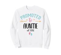First Time Aunt EST 2026 Promoted to Auntie 2026 Aunty to Be Sudadera