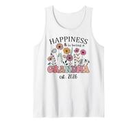 First Time Grandma 2026 Nana Happiness is Being a Grandma Camiseta sin Mangas