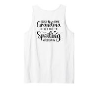 First Time Grandma Let The Spoiling Begin (en la Parte Trasera) Camiseta sin Mangas