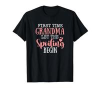 First Time Grandma Let The Spoiling Begin New 1st Time Camiseta gráfica económica