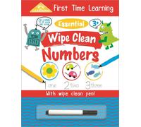FIRST TIME LEARNING: WIPE CLEAN NUMBERS | Igloobooks