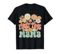 First Time Mama Daisy Wildflower Pregnancy Expecting Baby Camiseta