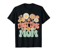 First Time Mom Daisy Wildflower Pregnancy Expecting Baby Camiseta