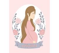 First time pregnant: Pregnancy Journal | Maternity Keepsake Notebook | Pregnant Diary | Ultrasound photo | Funny Gift
