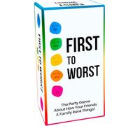 FIRST TO WORST - The Card Game of Polarizing Priorities - How Will Your Friends and Family Rank Things? - for Kids, Adults, Families, Fun Parties and Board Games Night with Your Group
