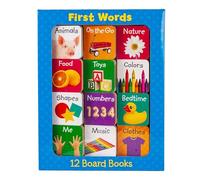First Words 12 Mini Board Books (Early Learning)