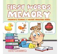 First Words Memory: Children's Reading & Writing Education Books