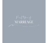 First Year of Marriage: Newlywed Memory Journal with 52 Weekly Activities | Cozy Journal Grey: Couple's Notebook, Wedding Present, Anniversary Gift, ... for Bride and Groom, Marriage Bucket List