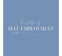 First Year of Self-Employment: New Business Owner Journal | Milestone Blue: Entrepreneur Milestone Book | Startup Success Tracker | New Business Gift Idea