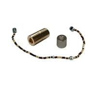 first4magnets Bastamiento de Joyería Magnética de Plata Segura Y Segura Para Collares Y Pulseras - 5mm de Diámetro x 5mm de Espesor - 0.66kg Pull - 1 Par