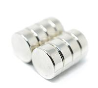 FIRST4MAGNETS Imán de neodimio N42 de 1/2 pulgada de diámetro x 3/16 pulgadas de grosor, material oficial (paquete de 10)