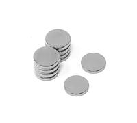 FIRST4MAGNETS Imán de neodimio N42 de 13/16 pulgadas de diámetro x 1/8 pulgadas de grosor - 8 libras - Material con licencia (paquete de 10)