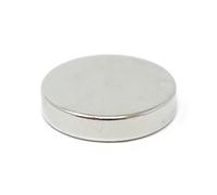 FIRST4MAGNETS Imán de neodimio N42 de 7/8 pulgadas de diámetro x 3/16 pulgadas de grosor, 5,86 kg de fuerza de tracción, material oficial (paquete de 1)