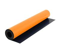 first4magnets Magflex® Hoja Magnética Matt Orange Matt Para Crear Imágenes Magnéticas, Obras de Arte, Letreros O Pantallas - 620mm de Ancho - 5 M de Longitud