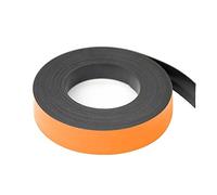 FIRST4MAGNETS Magflex Lite Flexible Matt Orange Magnetic Tape Para Pizarras, Tableros de Notificacion O Archivadores - 25mm de Ancho - 5m de Longitud