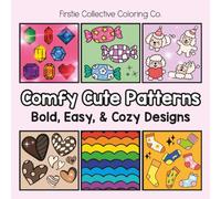 Firstie Collective Co.: Comfy Cute Patterns Coloring Book