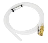 FIRSTINFO A11525 | Manguera de purga de frenos con válvula antirretorno | Con boquilla de sujeción roscada