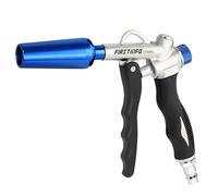 FIRSTINFO A18569EU | Pistola de aire comprimido bidireccional con flujo ajustable - Boquilla de alto caudal - Mango antideslizante TPR - Hecho en Taiwán