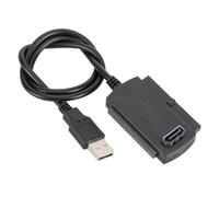 FIRSTXIU Adaptador de unidad electrónica integrada a USB, adaptador de disco duro externo, adaptador convertidor de repuesto para PC, portátil, cable IDE/a USB