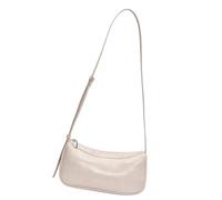 FIRSTXIU Bolso bandolera de moda con piel sintética y correa ajustable para viajes, trabajo, reuniones y viajes casuales, White, Talla única