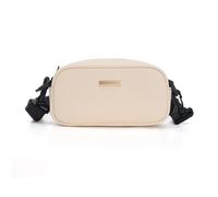 FIRSTXIU Bolso bandolera de piel sintética para mujer, multifuncional, para uso diario y empresarial, beige, Reference image information