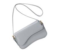 FIRSTXIU Bolso cruzado de piel sintética para mujer, bolso de hombro pequeño, bolso de compras, bolso simple de moda para uso diario, Blue, Talla única