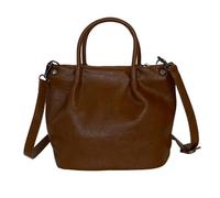 FIRSTXIU Bolso de hombro de piel sintética delicado bolso cruzado bolso de viaje bolso casual para mujeres y niñas, Brown, Talla única