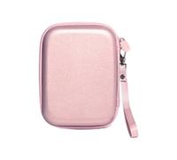 FIRSTXIU Carcasa de piel para cámara, prevención de caídas, fácil mantenimiento, solución de transporte, funda protectora para viajes, textura de poliuretano, bolsa de viaje, oro rosa