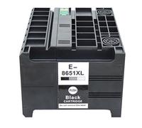 FIRSTXIU Cartucho de tinta T8651 T8651XL de repuesto para cartucho de pigmentos M5693/M5191/M5193/M5190DW/M5690DWF/M5690DWF