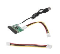 FIRSTXIU Conector de disquete de 34 pines 34P a USB, placa PCB con cable de alimentación USB a 34 pines