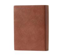 FIRSTXIU Cuaderno B6 en blanco con fundas de poliuretano, 320 hojas, 640 páginas de grosor