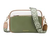 FIRSTXIU Delicado bolso cruzado de piel sintética con correa ajustable para guitarra para mujer, bolso de hombro pequeño casual, Green, Talla única