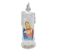 FIRSTXIU Estatua colorida de la familia de Jesús cristiano, decoración de fiesta de Navidad, suministros para cumpleaños, boda, fiesta, fondo